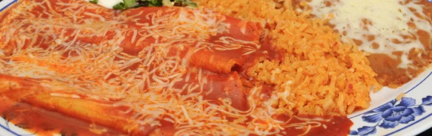 Cheese Enchilada Plate