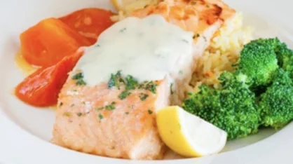 Salmon Almandine