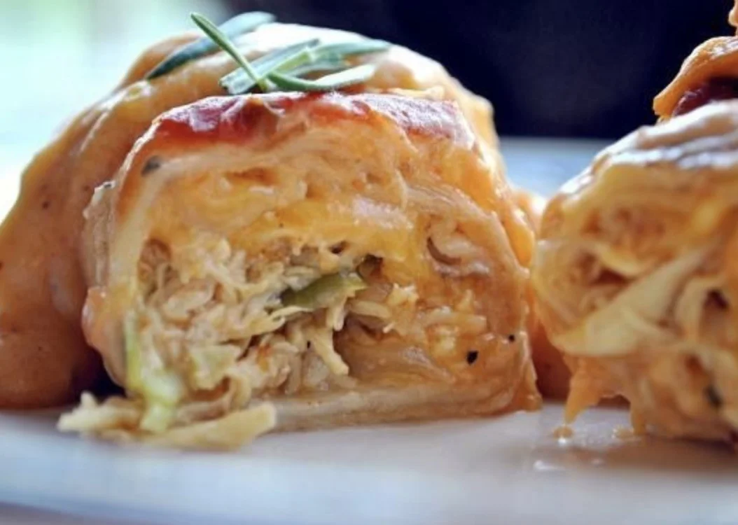 Chicken Enchiladas Plate