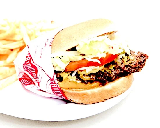 Original Fatburger 1/3LB.- CHEESE & BACON 