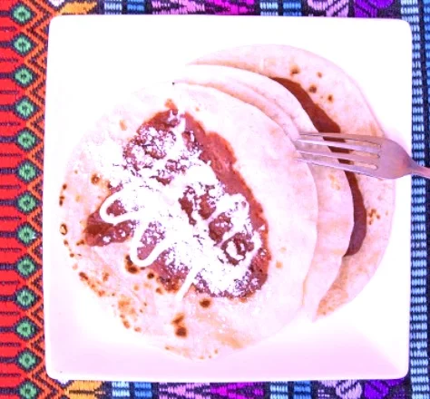  Baleada with Pork