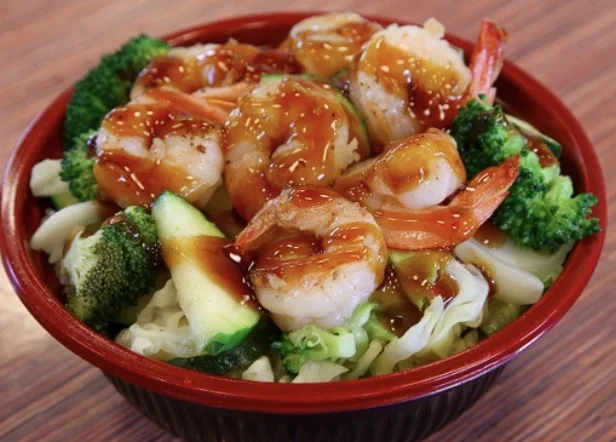 Shrimp Teriyaki Bowl