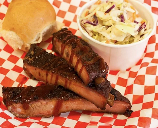 Rib Tips & Cole Slaw