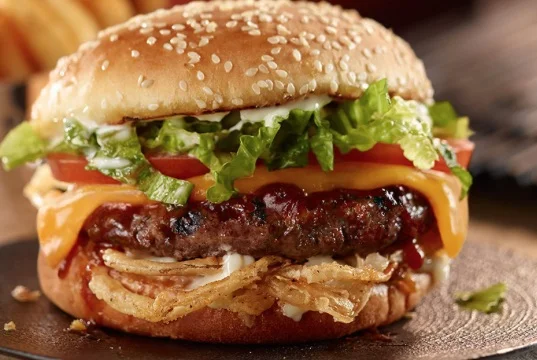 Whiskey BBQ Burger