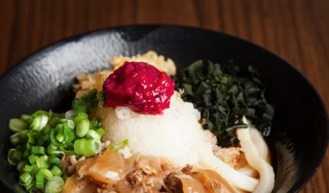 Ume Niku Oroshi Sauce Udon