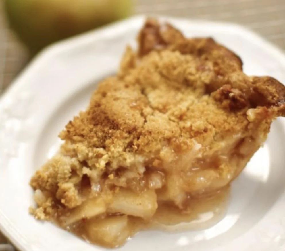 Apple Crumb Pie