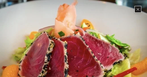  Sesame Seared Tuna Salad