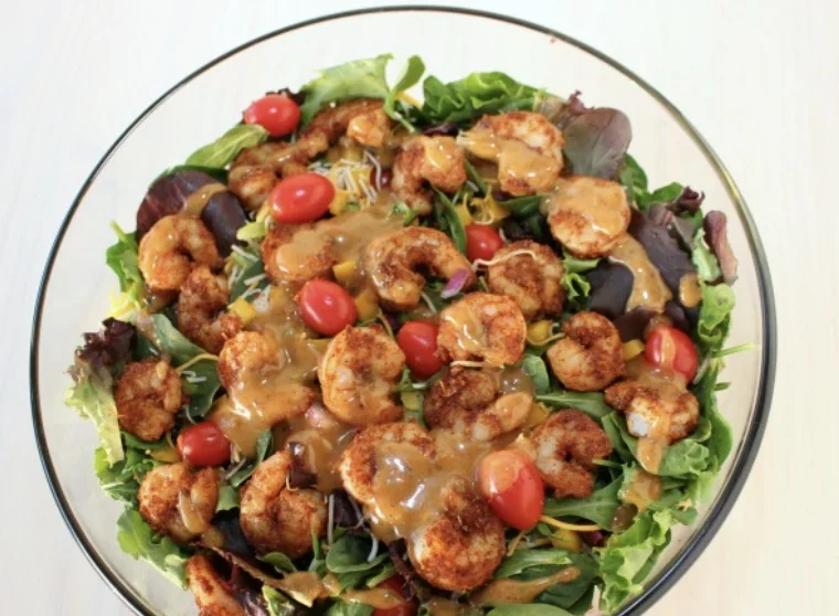 Portobello Shrimp Salad