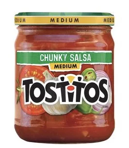 Tostitos Medium Chunky Salsa 15.5 oz 