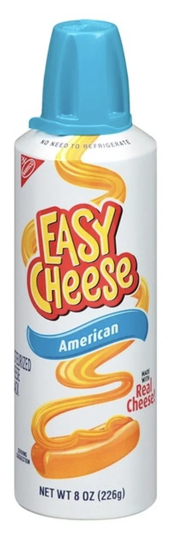 Easy Cheese American Cheese Snack 8 oz 