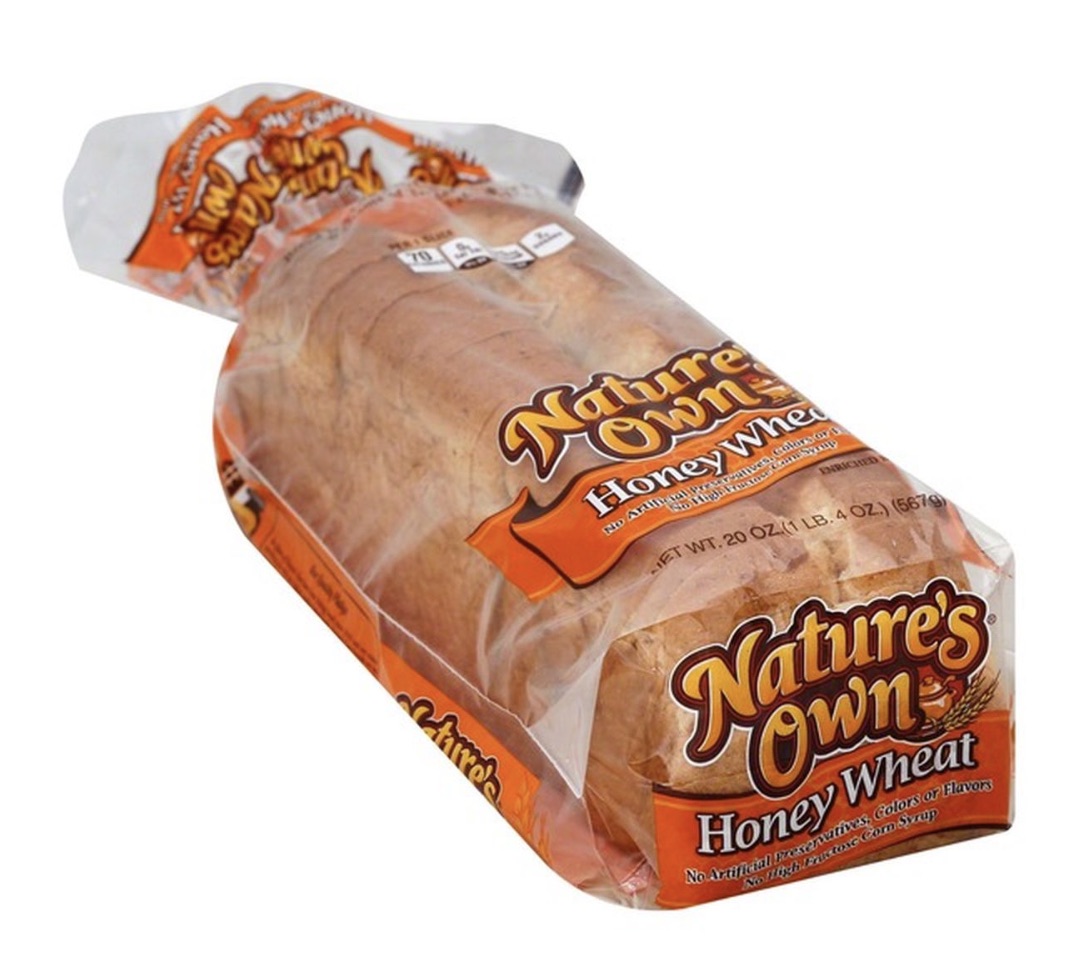 Nature's Own Honey Wheat Bread 20 oz 