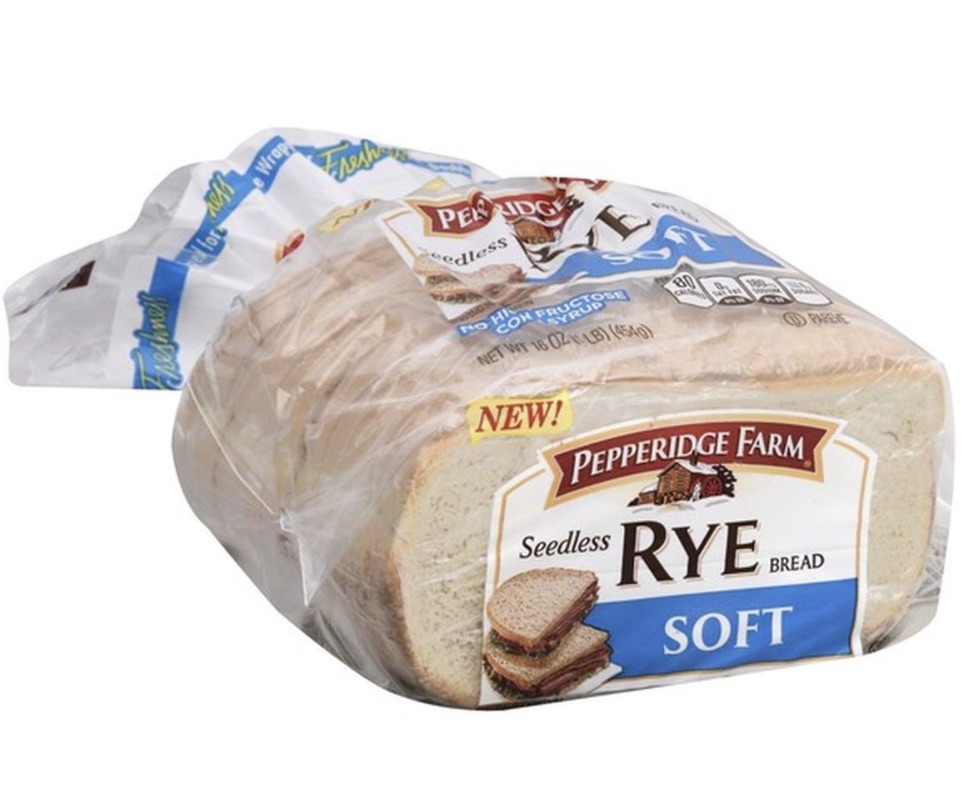 Pepperidge Farm Fresh Bakery Jewish Rye Soft Bread 16 oz 
