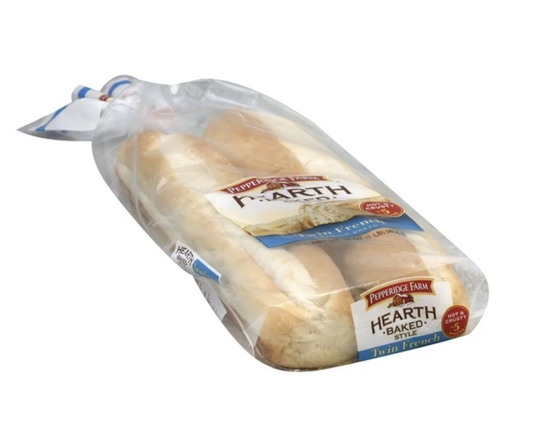 Pepperidge Farm Fresh Bakery Hearth Baked Style Twin French Bread 16 oz 