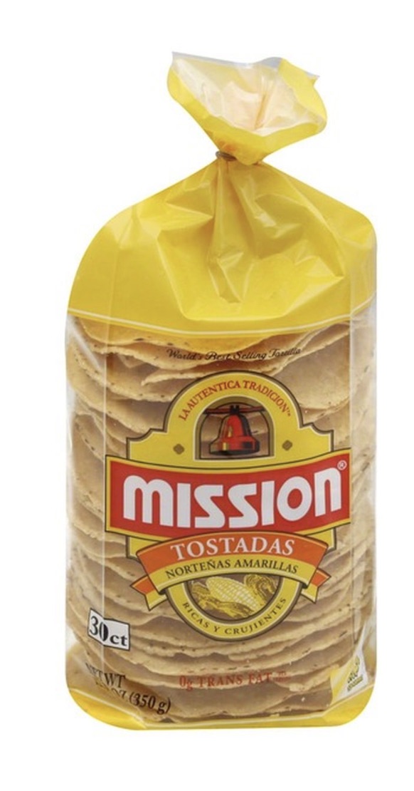 Mission Nortenas Amarillas Tostadas 12.37 oz 