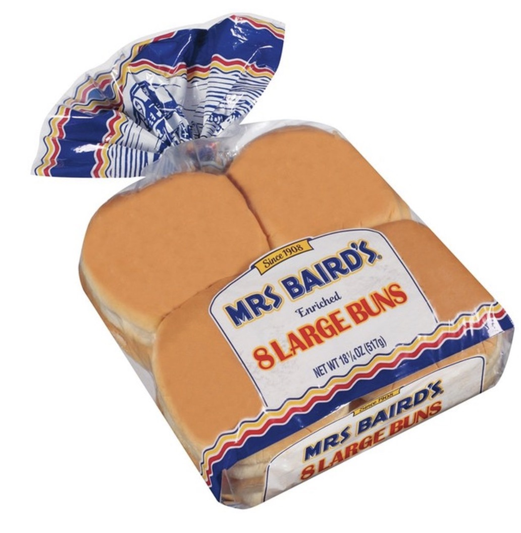 Mrs. Baird's Large Buns 8 ct 