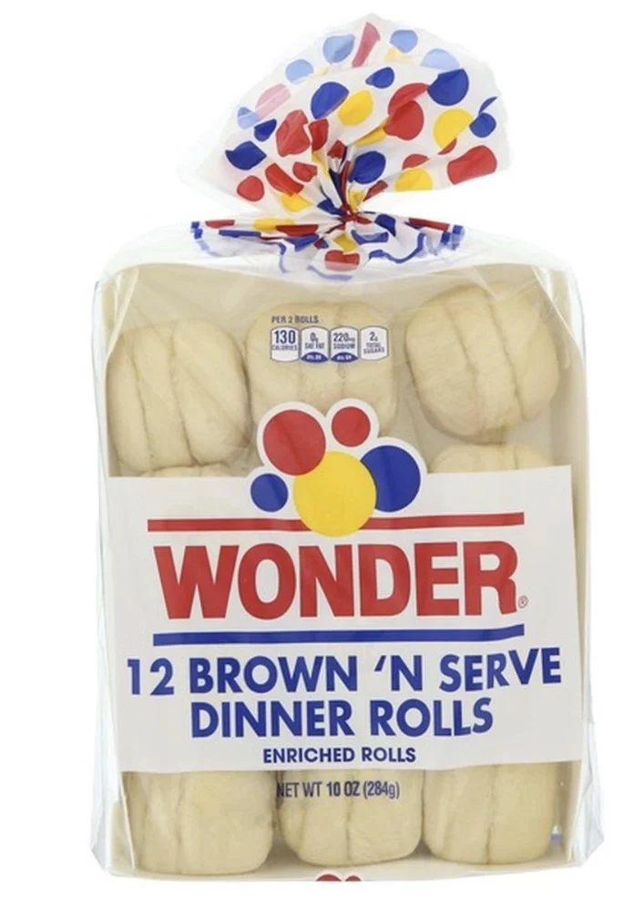 Wonder Bread Dinner Rolls, Brown 'N Serve 12 ea 