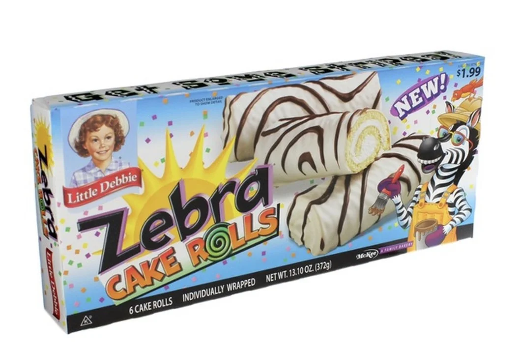 Little Debbie Zebra Cake Rolls 12 ct 