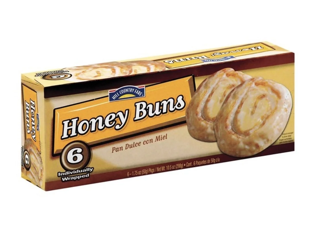 Hill Country Fare Honey Buns 6 ct 