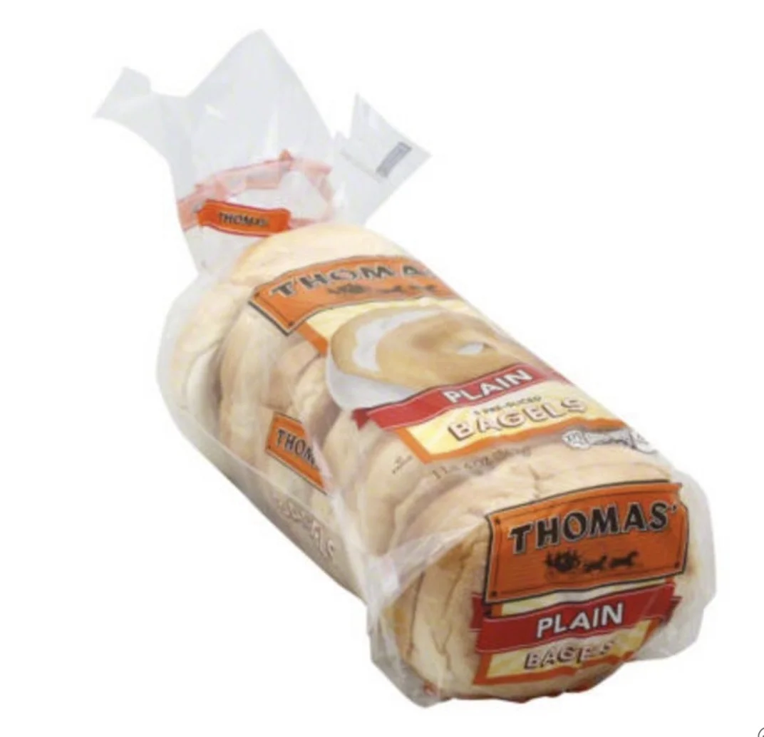 Thomas Plain Bagels 6 ct 