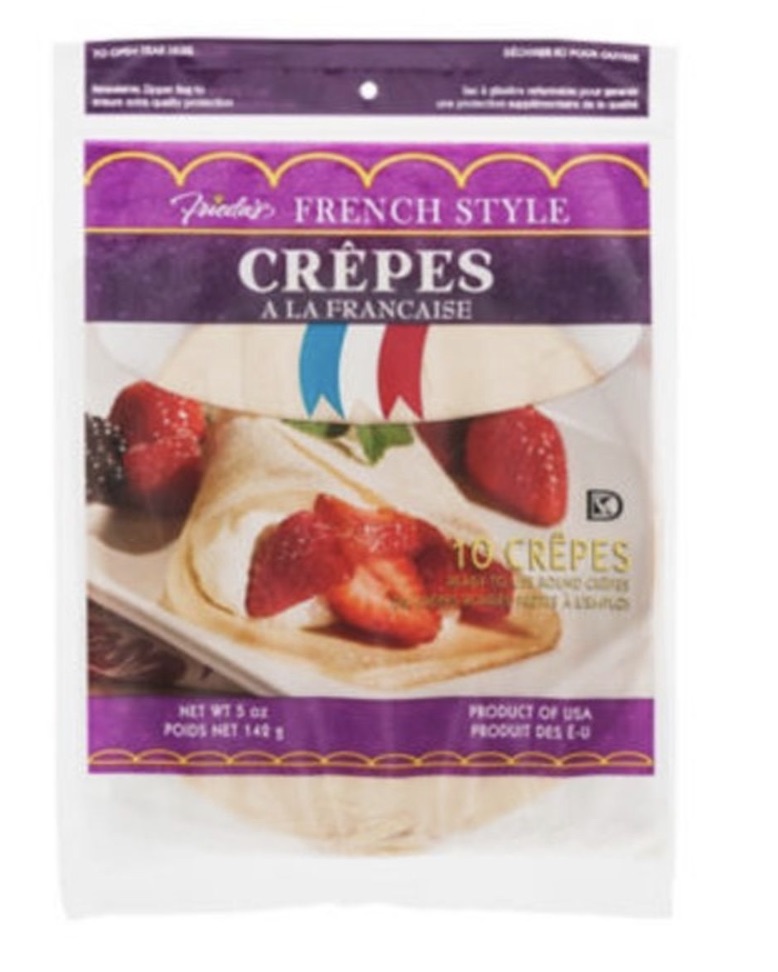 Frieda's Ooh La La French Style Crepes - 10 CT 4.5 oz 