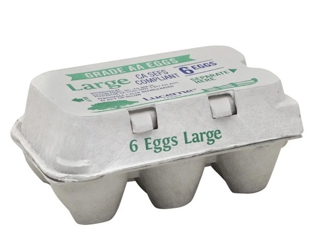 Lucerne Large Grade AA Eggs 6 ct