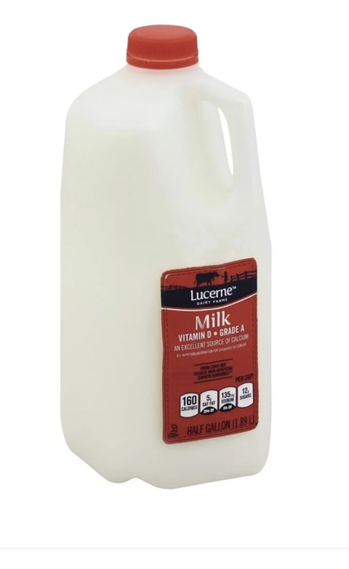 Lucerne Milk Whole .5 gal