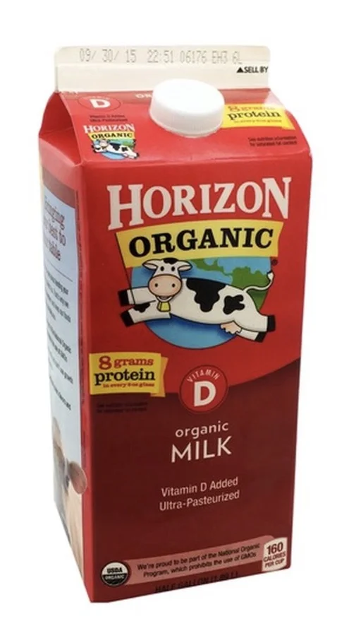 Horizon Organic Vitamin D Whole Milk 0.5 gal