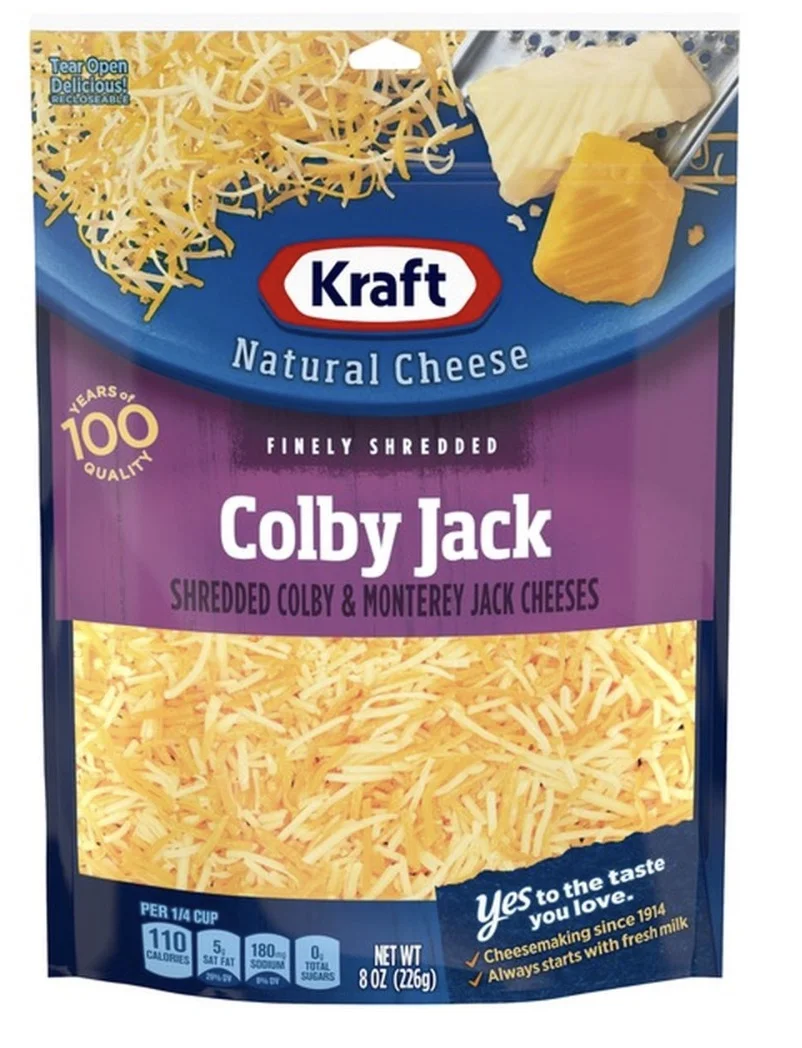 Kraft Finely Shredded Colby Jack Blend Cheese 8 oz