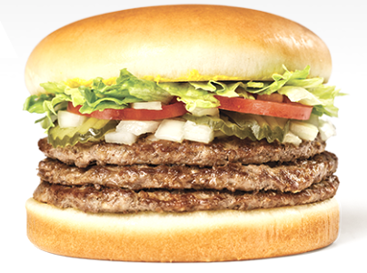 Triple Meat Whataburger