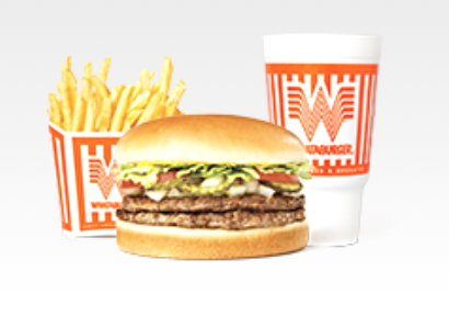 Double Meat Whataburger  Whatameal 