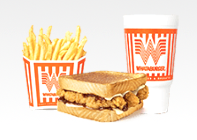 Honey BBQ Chicken Strip Sandwich Whatameal