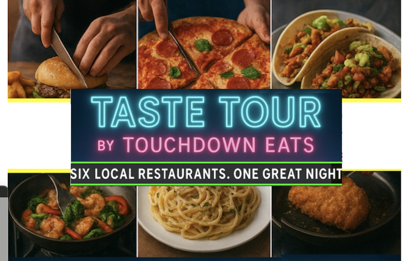 Midtown Square  Sunday  5:30 pm Taste Tour Free  Delivery 