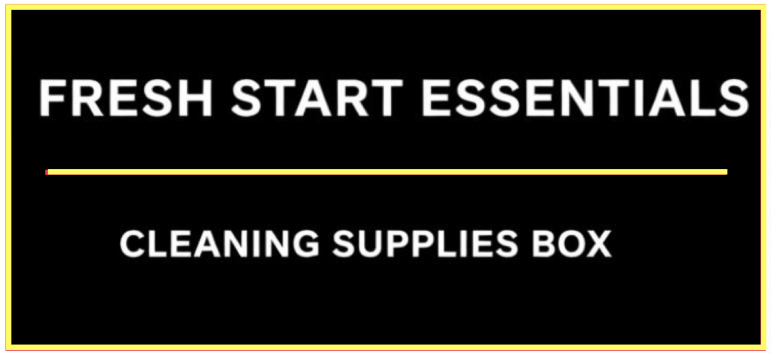 Fresh-Start Cleaning Supplies