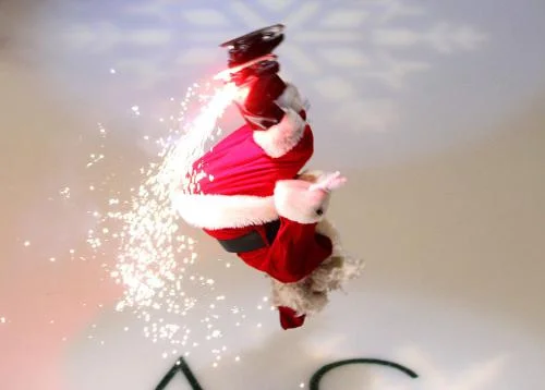 Santa IS trained by Dan Hollander