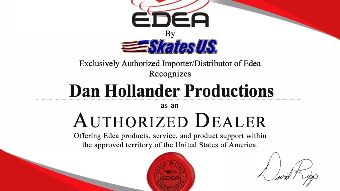 🌟 EXCITING NEWS FOR DMV SKATERS! 🌟

Get ready to elevate your skating game! As your trusted skate service provider, we're thrilled to announce that Dan Hollander Productions is now an official EDEA skate dealer! 

At our Germantown location, we're 