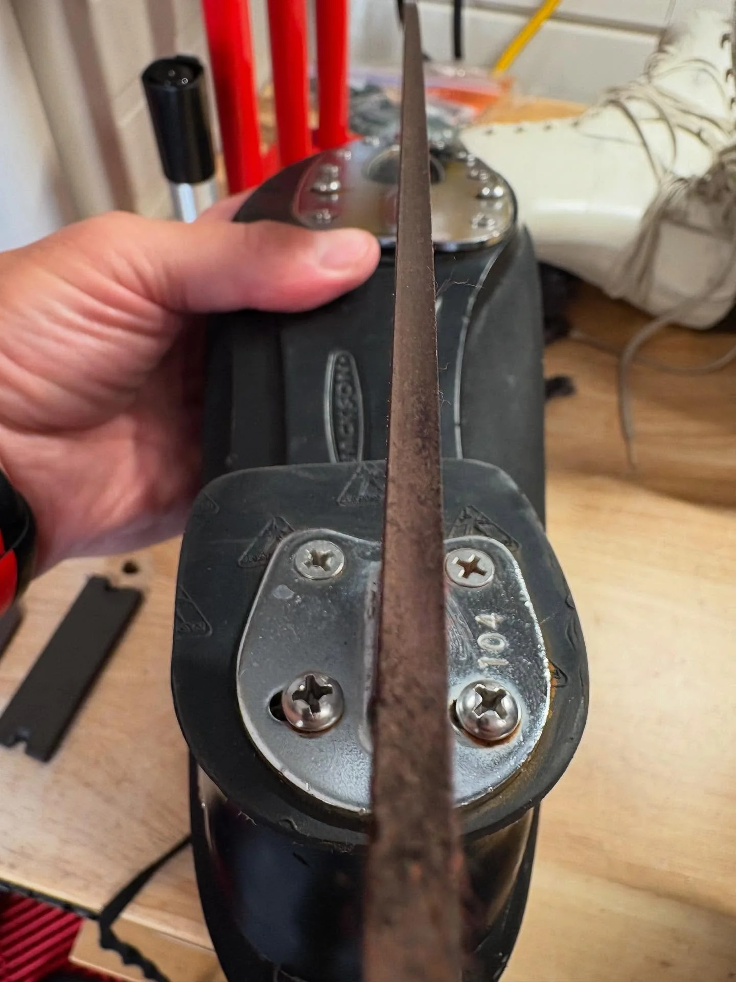 Don&rsquo;t forget to take your soakers off when you get home! Left a pair of skates in their covers for a few months and found rust all over the blades. After some TLC, I brought them back to life&mdash;but it&rsquo;s much easier to prevent rust tha