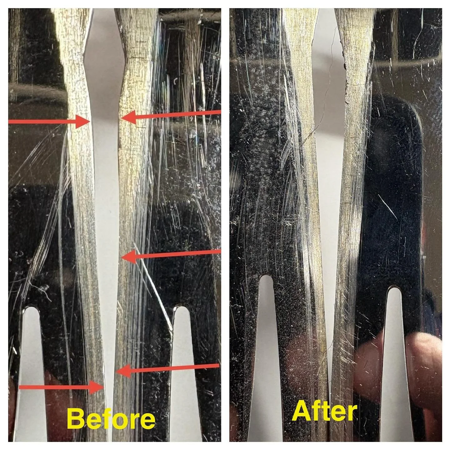 &ldquo;My spins are way off and they feel dull! Can you have a look at them? There was some new guy at the shop I went to.&rdquo; A 3month old pair of blades are shot with one sharpening. You can see the rocker completely ground out at the front. I l