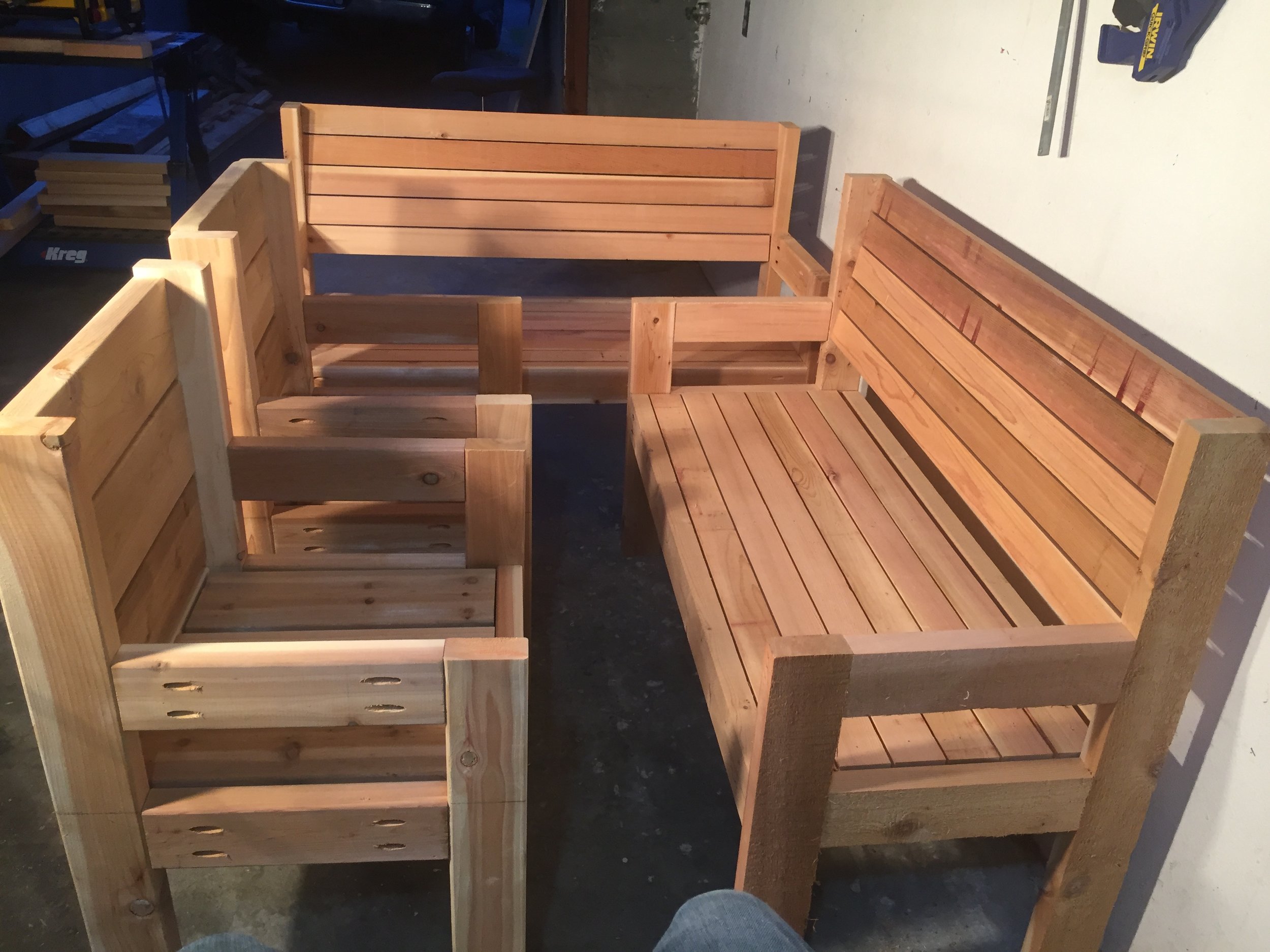 Cedar furniture 
