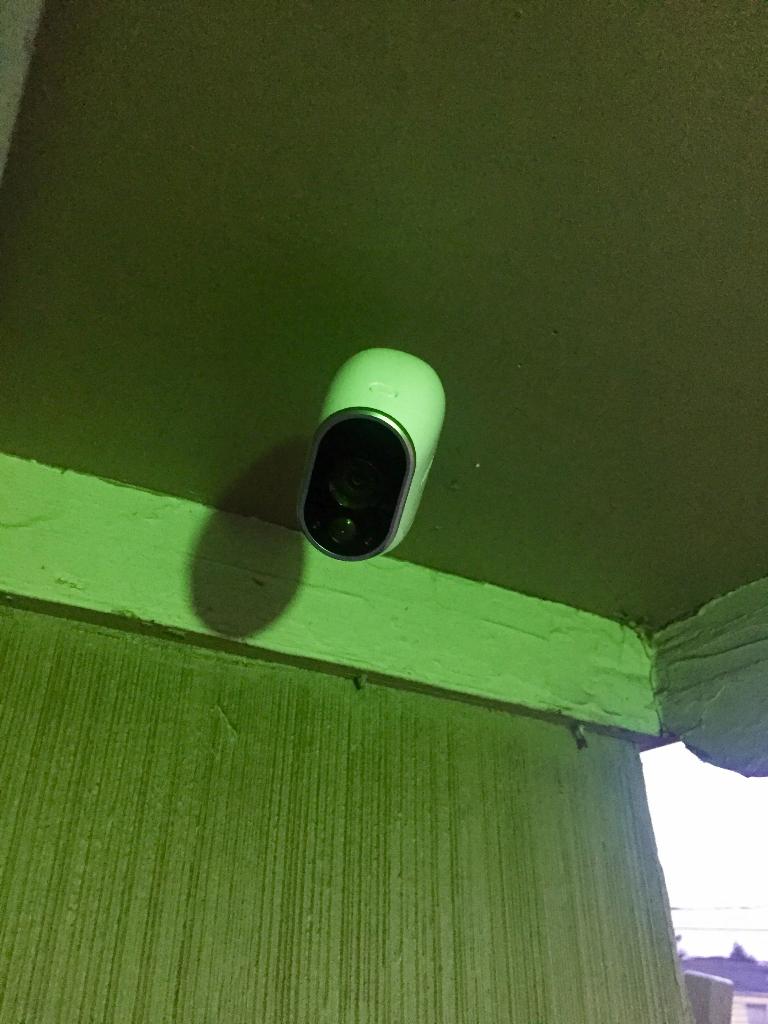 Arlo wireless security camera set-up