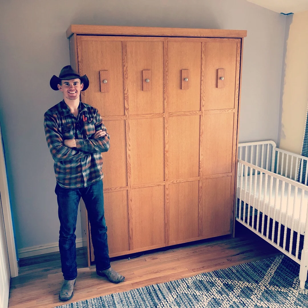 Murphy bed installation 