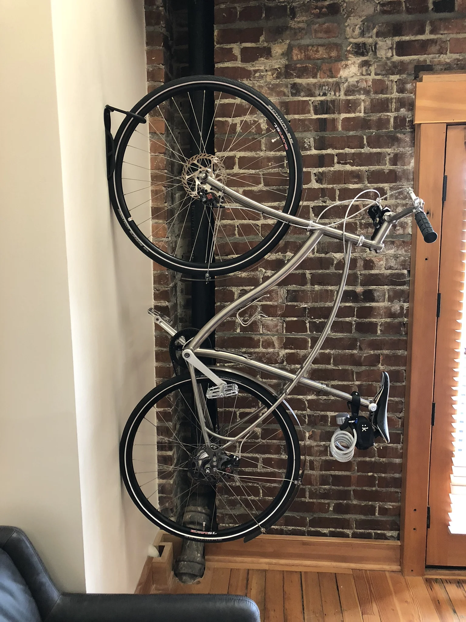 Bike rack installation