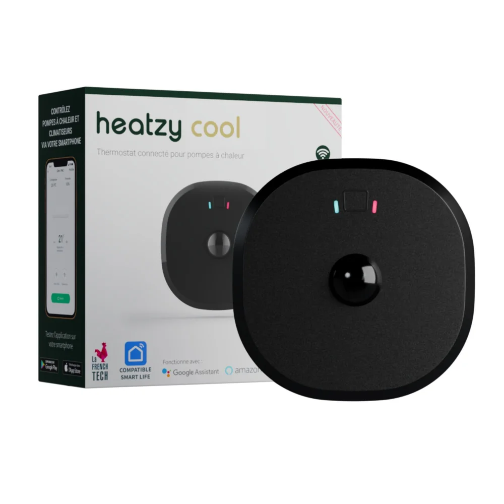 Thermostat Intelligent Heatzy HE0001 - 230V - Pièce D'exposition (B-WARE) - Fonctionnel - Pour Chauffage