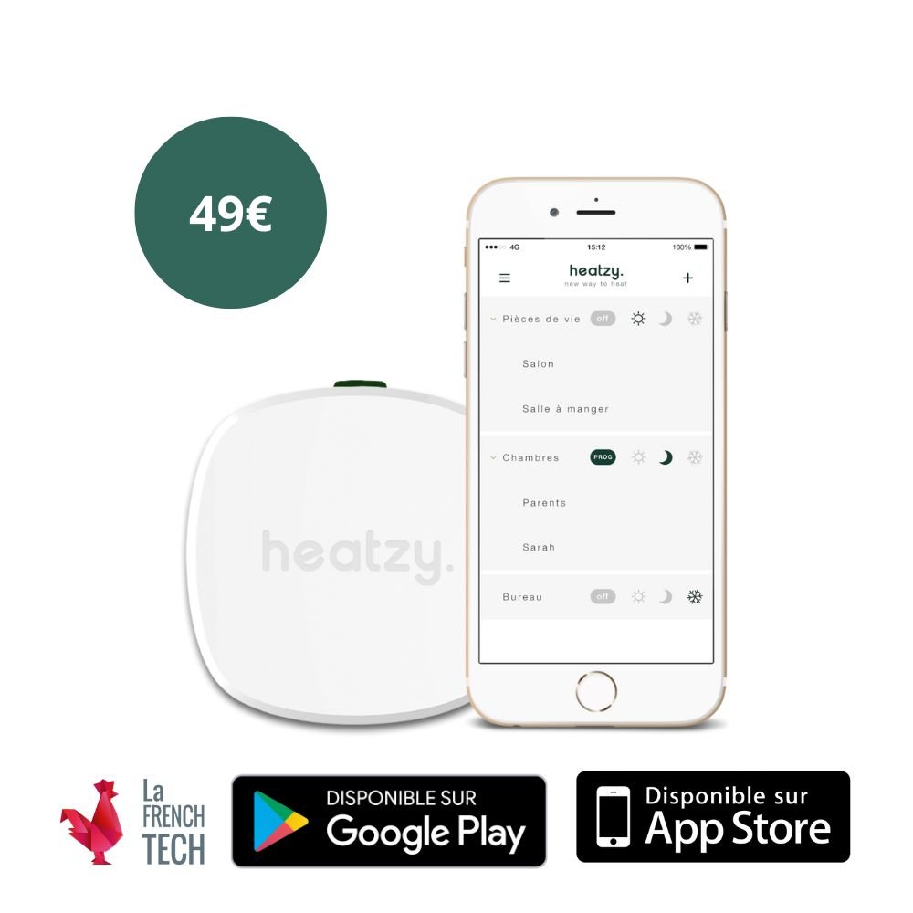 Test du thermostat connecté Heatzy Flam – Blog Habitat et Domotique