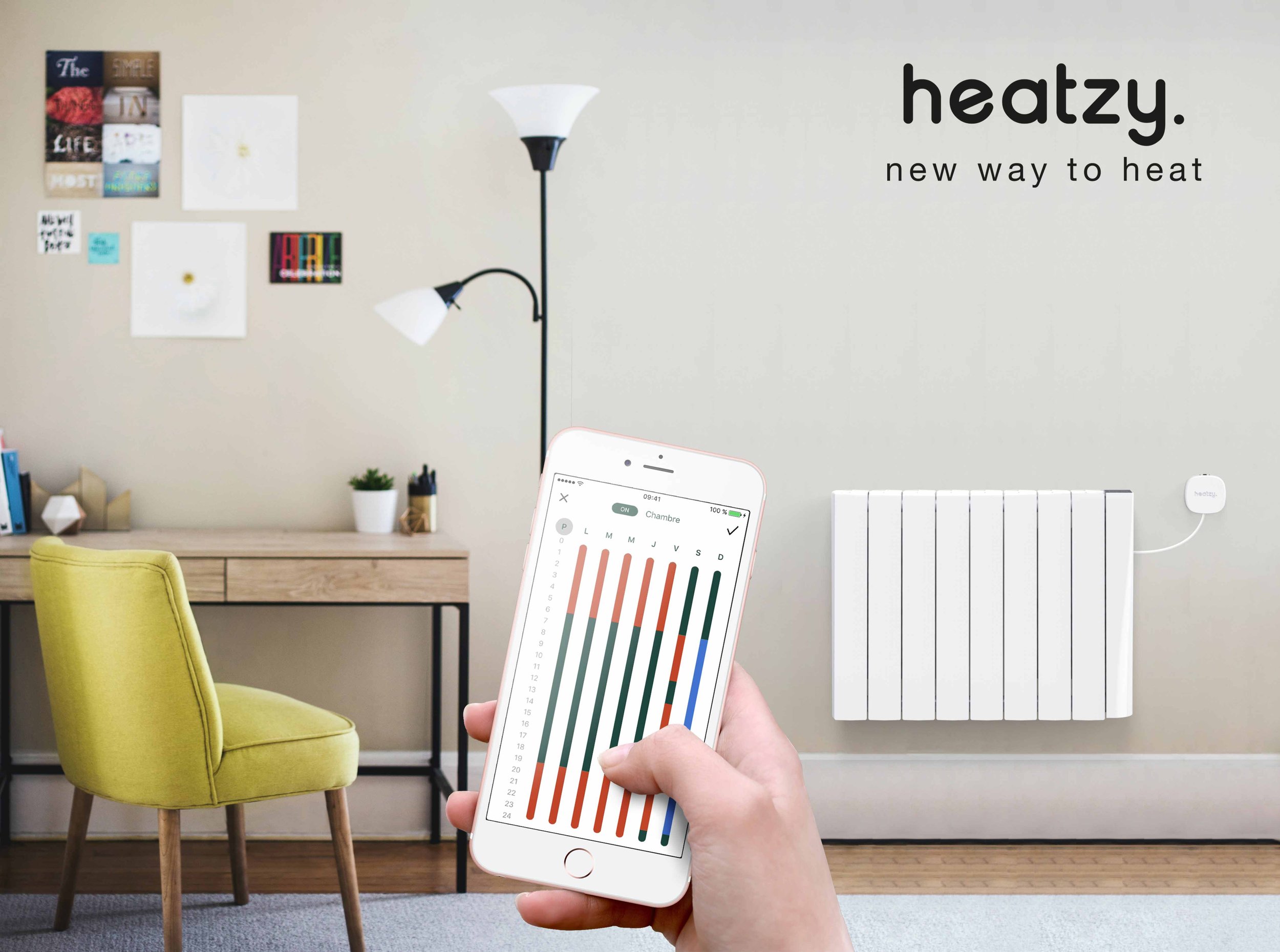 Heatzy - 😀 Vous cherchez à rendre intelligents vos radiateurs électriques  et cherchez une solution pour vous lancer ? Découvrez comment commencer  facilement avec le programmateur connecté. Profitez de notre offre Heatzy