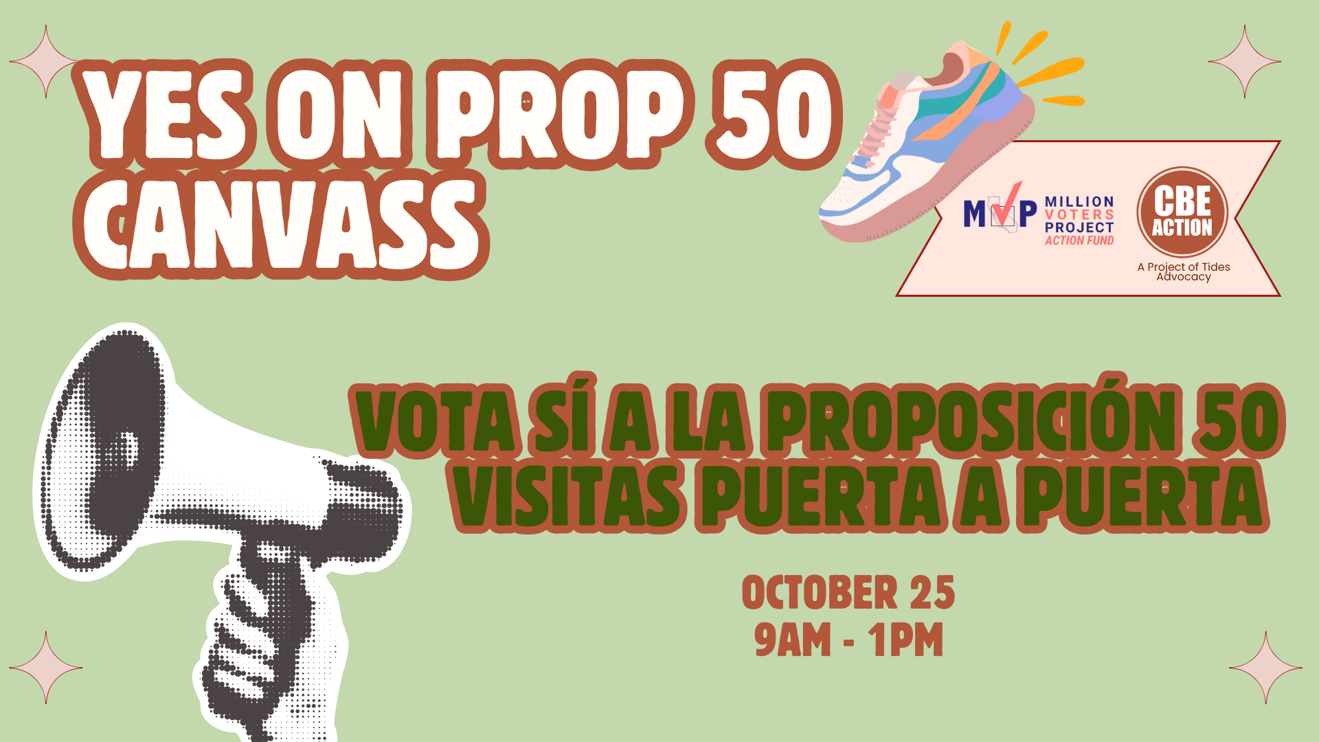 OAKLAND - YES ON PROP 50 CANVASS