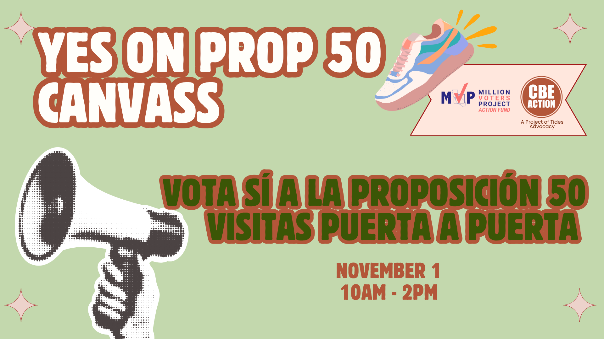 LOS ANGELES - YES ON PROP 50 CANVASS 