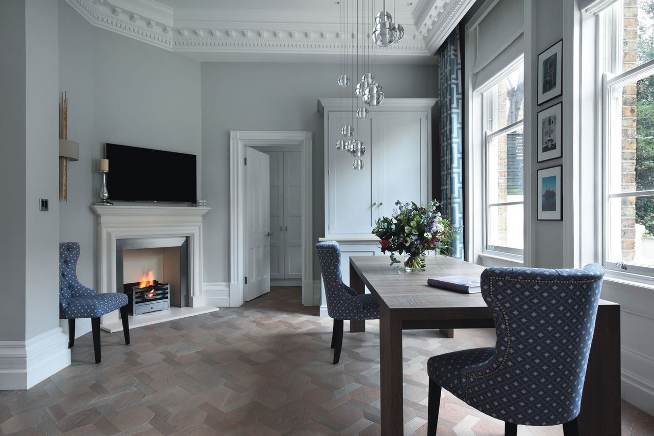 Mansion Weave in grey oak | Image courtesy of Element 7 Flooring