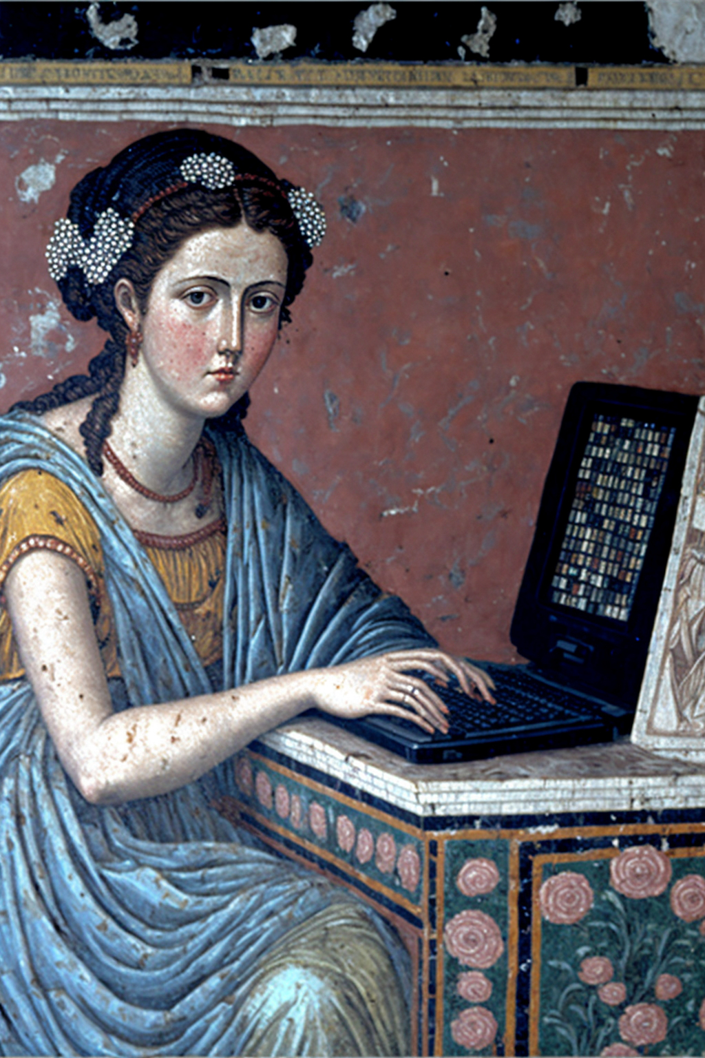 Jamie_Stantonian_LDN_pompeii_mosaic_of_a_woman_using_a_computer_80b3a2ab-219d-401e-a1d5-3e4e14169844.png