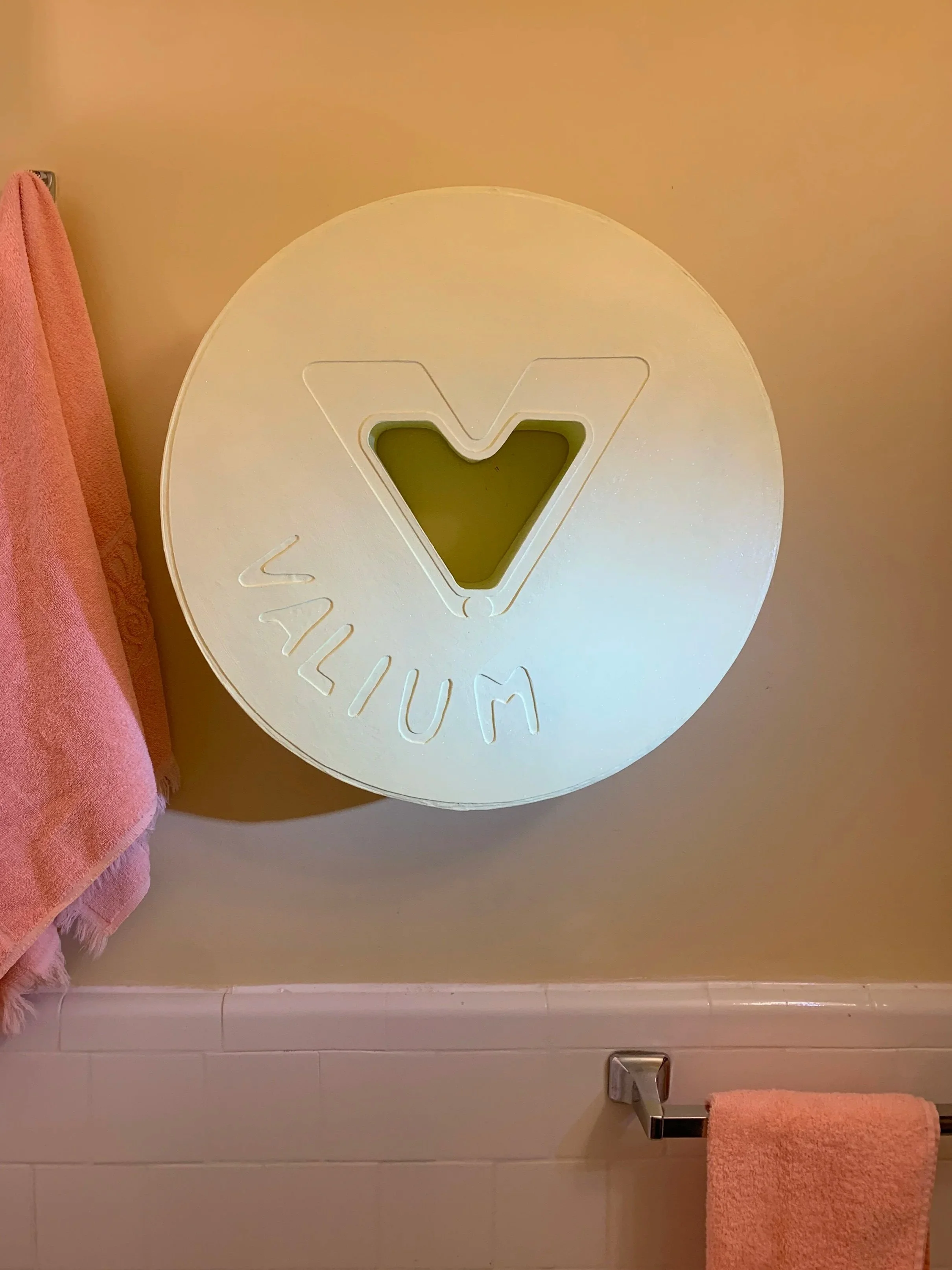 Giant Valium pill