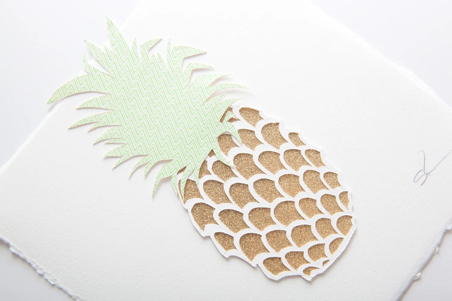 Pineapple in detail